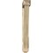 Ekena Millwork Traditional Arts and Crafts Rough Sawn Bracket w/ Offset Brace, Douglas Fir, 6"W x 46"D x 46"H BKT0604X46X46TRA03RDF - alternate 2